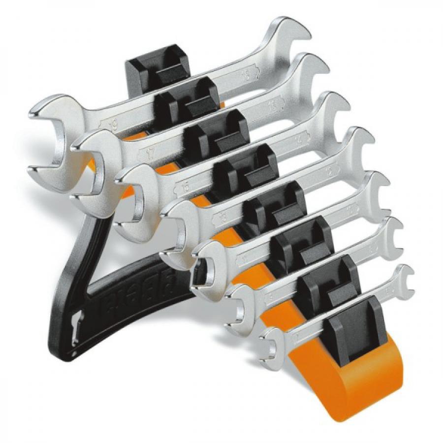 Item 42. Набор ключей Double open end Wrench Set. Держатель для гаечных ключей. Набор ключей Beta. Приспособления для быстрого набора в рожке.